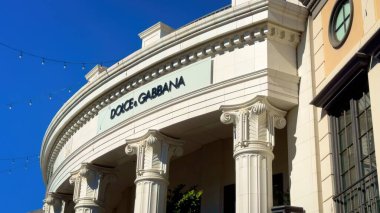 Dolce and Gabbana Rodeo Drive Beverly Hills - LOS ANGELES, ABD - 5 Kasım 2023
