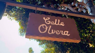 Los Angeles 'taki ünlü Olvera Caddesi, Los Angeles - LOS ANGELES, ABD - 5 Kasım 2023
