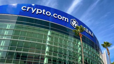 Crypto.Com Arena Los Angeles 'ta eski Staples Arena - LOS ANGELES, ABD - 5 Kasım 2023