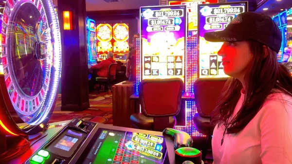 Jocuri Noroc Într Cazinou Din Las Vegas Ruleta Las Vegas Imagini stoc fără drepturi de autor
