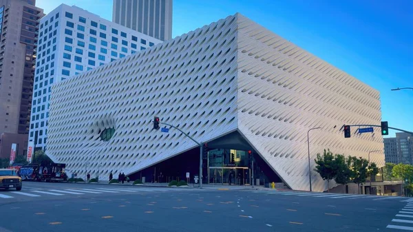 stock image The Broad Museum in Downtown Los Angeles - LOS ANGELES, USA - NOVEMBER 5, 2023