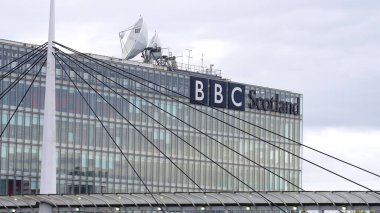 BBC İskoçya Stüdyoları ve Glasgow- GLASGOW, UNITED KINGDOM - Ekim 04, 2022