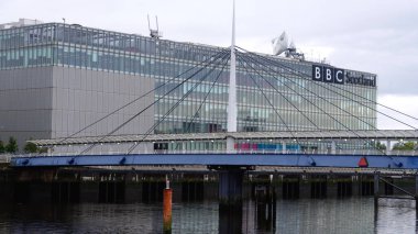 BBC İskoçya Stüdyoları ve Glasgow- GLASGOW, UNITED KINGDOM - Ekim 04, 2022