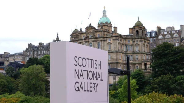 Nasjonalgalleriet Skottland Edinburgh United Kingdom October – stockfoto