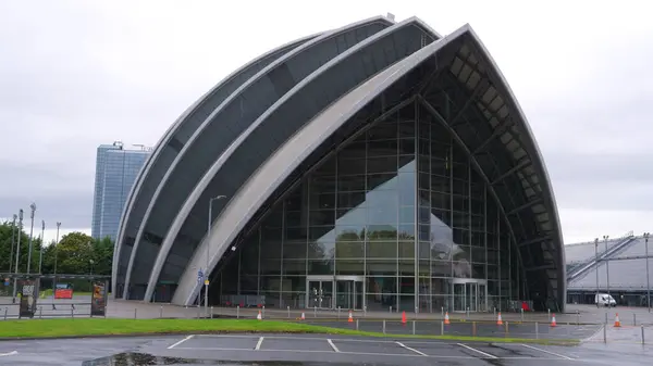 Clyde Auditorium Ved Sse Scottish Exhibition Conference Center Glasgow Glasgow – stockfoto