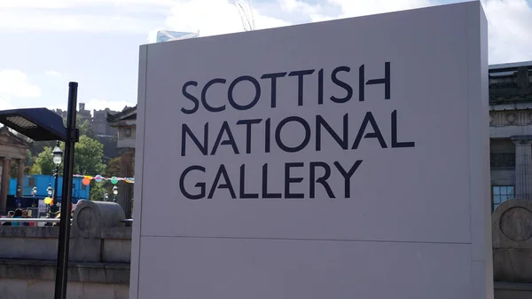 Skotlannin Kansallisgalleria Edinburgh Yhdistynyt Kuningaskunta Lokakuu 2022 — kuvapankkivalokuva