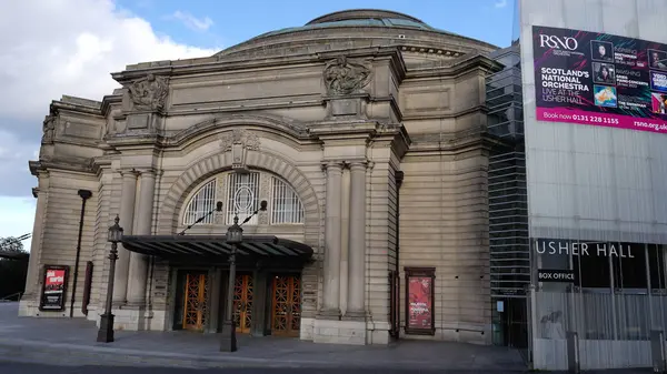 stock image Usher Hall in the city of Edinburgh - EDINBURGH, UNITED KINGDOM - OCTOBER 04, 2022