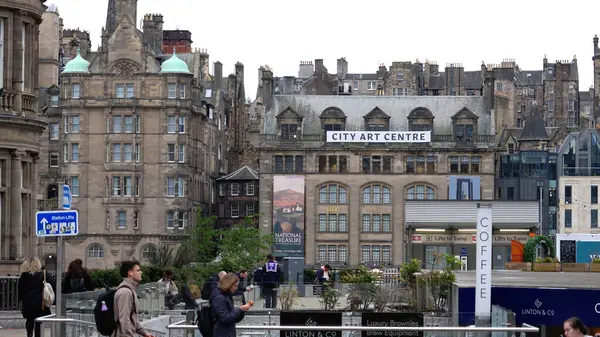 Kaupungin Taidekeskus Edinburghin Vanhassakaupungissa Edinburgh Yhdistynyt Kuningaskunta Lokakuu 2022 — kuvapankkivalokuva