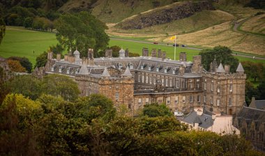 Edinburgh 'daki Holyrood Sarayı - seyahat fotoğrafçılığı