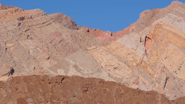 Paisaje Típico Con Rocas Rojas Areniscas Desierto Arizona Fotografía Viaje — Vídeos de Stock