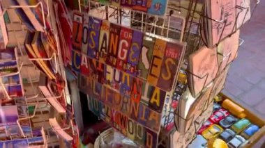 Olvera Caddesi, İspanya 'nın Los Angeles bölgesindeki Los Angeles - LOS ANGELES, ABD - 5 Kasım 2023