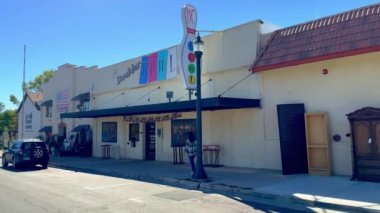 Boulder City 'nin tarihi bölgesini - ABD' nin BOULDER Şehri - 31 Ekim 2023