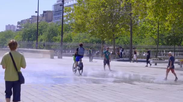 Площа Бастилії Місті Париж Paris France September 2023 — стокове відео