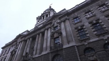 Old Bailey Londra 'daki merkezi ceza mahkemesi - seyahat fotoğrafçılığı