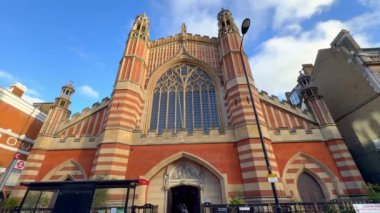 Chelsea Londra 'daki Sloane Meydanı' ndaki Kutsal Üçlemeci Kilisesi - Londra, BİRLİK KINGDOM - 12 Aralık 2023