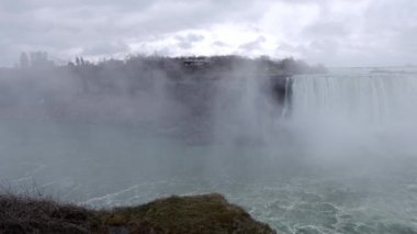 Kanada 'dan Niagara Şelalesi' ne inanılmaz bir manzara.