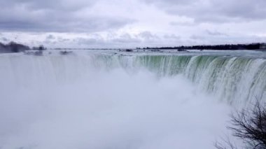 Kanada 'dan Niagara Şelalesi' ne inanılmaz bir manzara.