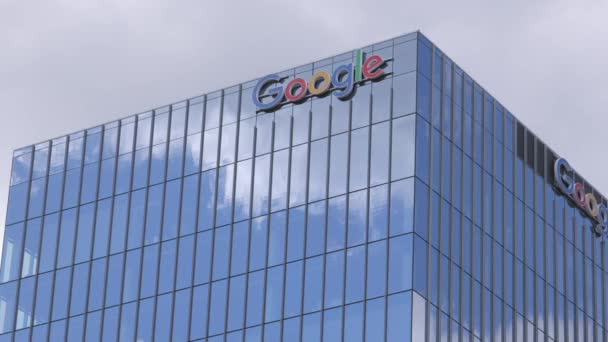 Edificio Google Toronto Canadá Toronto Ontario Canada Abril 2024 — Vídeo de stock