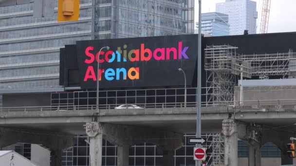 Scotiabank Arena Toronto Kanada Toronto Ontario Canada April 2024 — Stockvideo
