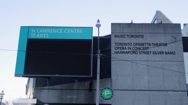 Lawrence Centre Arts Toronto Canada Toronto Ontario Canada Avril 2024 — Video