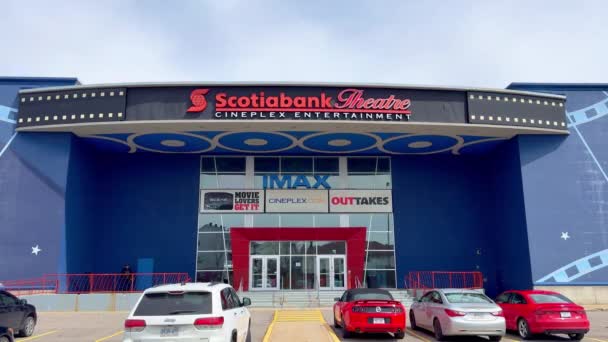Scotiabank Theatre Duży Kino Cineplex Imax Toronto Toronto Kanada Kwiecień — Wideo stockowe