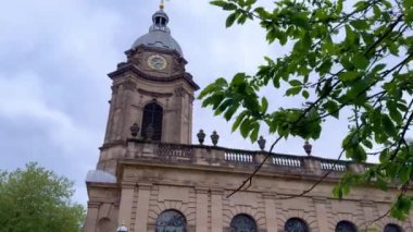 Şehir merkezinde Birmingham Katedrali - Birleşik Krallık 'ta seyahat fotoğrafçılığı