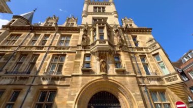 Cambridge Üniversitesi 'nde Gonville ve Caius Koleji - İngiltere' de seyahat fotoğrafçılığı
