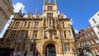 Cambridge Üniversitesi 'nde Gonville ve Caius Koleji - CAMBRIDGE, İNGLAND KINGDOM - 26 Mayıs 2024