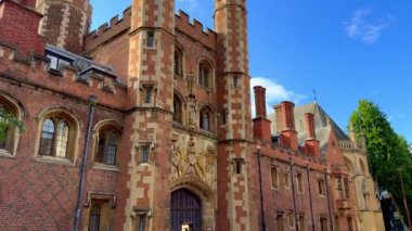 Cambridge Üniversitesi 'nin inanılmaz binaları - CAMBRIDGE, İNGİLTİK KINGDOM - 26 Mayıs 2024