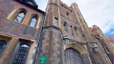 Cambridge Üniversitesi Queens Koleji - CAMBRIDGE, İNGLAND BİRLİĞİ KINGDOM - 26 Mayıs 2024