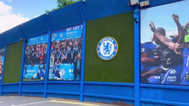 FC Chelsea Futbol Kulübü 'nün Stamford Briç Stadyumu - LONDON, İngiltere KINGDOM - 27 Mayıs 2024