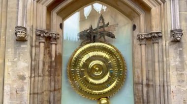 The Corpus Clock at The University of Cambridge - CAMBRIDGE, İngiltere Birleşik KINGDOM - 26 Mayıs 2024