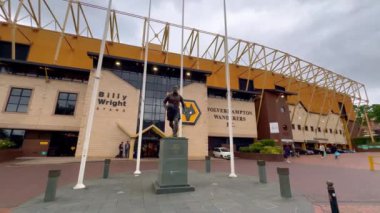 Wolverhampton 'daki Molineaux Stadyumu - Wolverhampton Futbol Kulübü - BIRMINGHAM, ENGLAND UNITED KINGDOM - 23 Mayıs 2024
