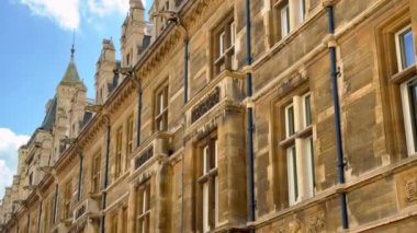 Cambridge Üniversitesi 'nin Güzel Cephesi - CAMBRIDGE, İNGİLTİK KINGDOM - 26 Mayıs 2024