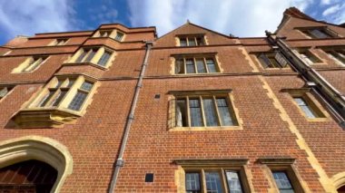 Cambridge Üniversitesi 'nin güzel binaları - CAMBRIDGE, İngiltere BİRLİĞİ KINGDOM - 26 Mayıs 2024