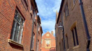 Cambridge Üniversitesi 'nin güzel binaları - CAMBRIDGE, İngiltere BİRLİĞİ KINGDOM - 26 Mayıs 2024