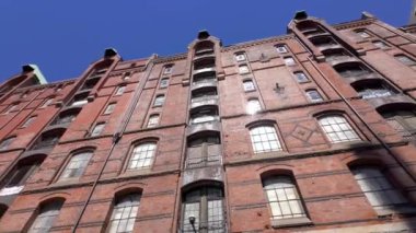 Liman bölgesindeki Hamburg Deposu bir dünya mirası alanı - seyahat fotoğrafçılığı