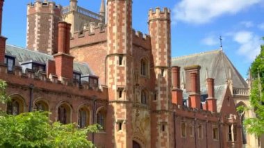 Cambridge Üniversitesi ünlü St Johns Koleji - CAMBRIDGE, İNGLAND BİRLİĞİ KINGDOM - 26 Mayıs 2024
