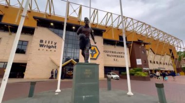 Wolverhampton 'daki Molineaux Stadyumu - Wolverhampton Futbol Kulübü - BIRMINGHAM, ENGLAND UNITED KINGDOM - 23 Mayıs 2024