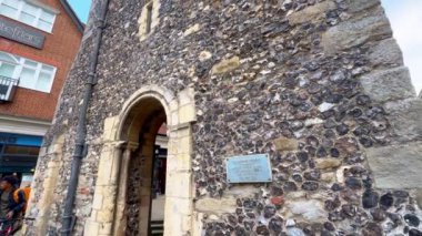 Canterbury Kent 'teki Aziz George Kulesi - CANTERBURY, İngiltere Birleşik KINGDOM - 25 Mayıs 2024