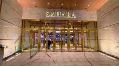 Las Vegas 'taki Sahara Otel ve Kumarhanesi - LAS VEGAS, ABD - 31 Ekim 2023