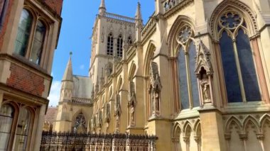 Cambridge Üniversitesi St Johns Koleji Şapeli - Birleşik Krallık 'ta seyahat fotoğrafçılığı