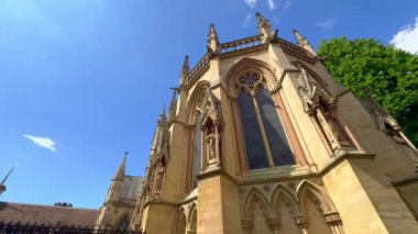 Cambridge Üniversitesi St Johns Koleji Şapeli - Birleşik Krallık 'ta seyahat fotoğrafçılığı