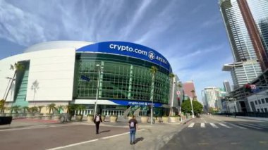 Crypto.Com Arena Los Angeles 'ta eski Staples Arena - LOS ANGELES, ABD - 5 Kasım 2023