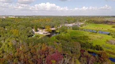 Florida hava sahasında bataklık gezisi