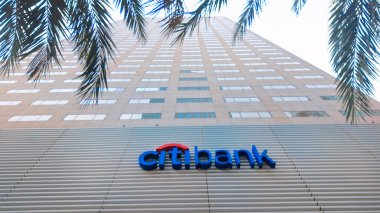 Miami şehir merkezindeki Citigroup Center - MIAMI, FLORIDA - 5 Kasım 2024