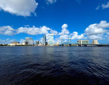 Jacksonville Florida 'nın Skyline' ı - JACKSONVILLE, FLORIDA - 30 Ekim 2024