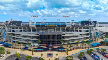 Jacksonville hava sahasındaki Everbank Stadyumu - JACKSONVILLE, ABD - 29 Ekim 2024