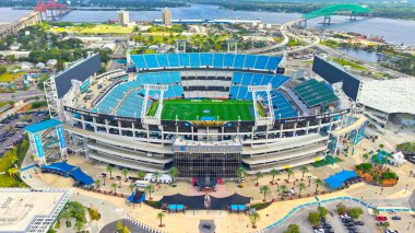 Jacksonville hava sahasındaki Everbank Stadyumu - JACKSONVILLE, ABD - 29 Ekim 2024