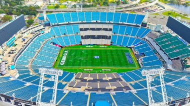 Jacksonville hava sahasındaki Everbank Stadyumu - JACKSONVILLE, ABD - 29 Ekim 2024